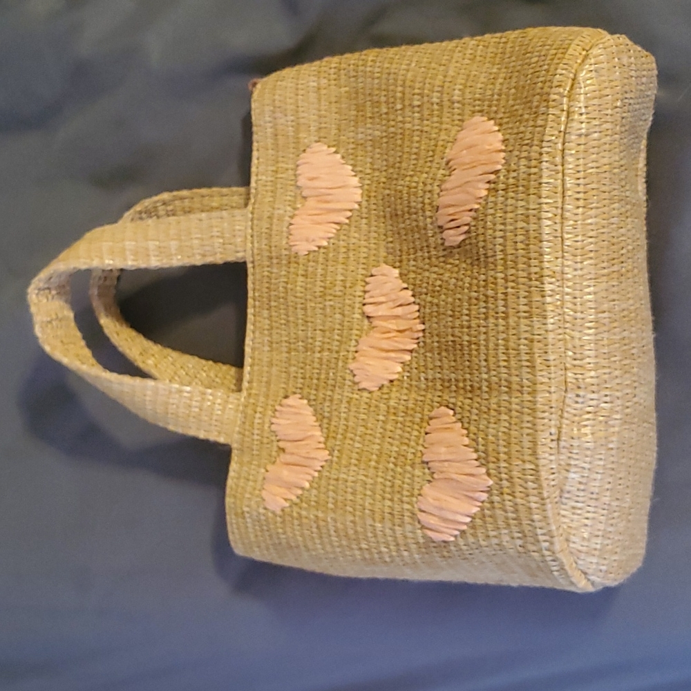 LC Lauren Conrad woven crossbody purse